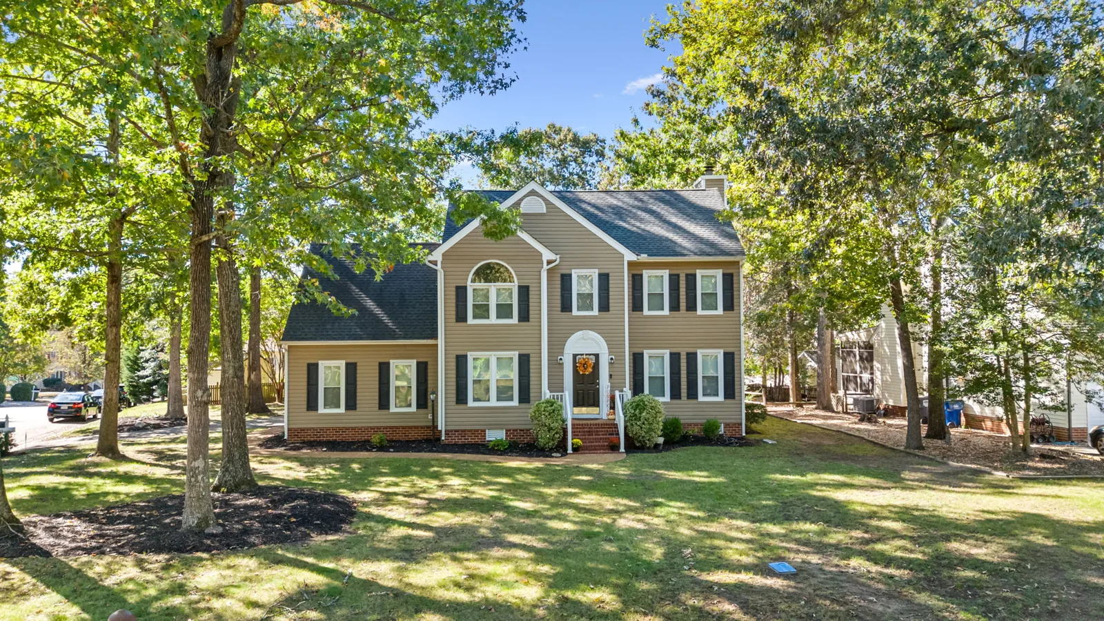 Two-story colonial home for sale at 6500 Arbor Landing Dr in Chester, VA